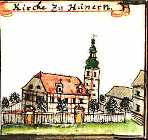 Kirche zu Hünern - Kościół, widok ogólny
